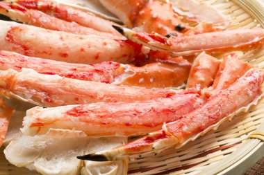 Deniz ürünleri taze yengeç